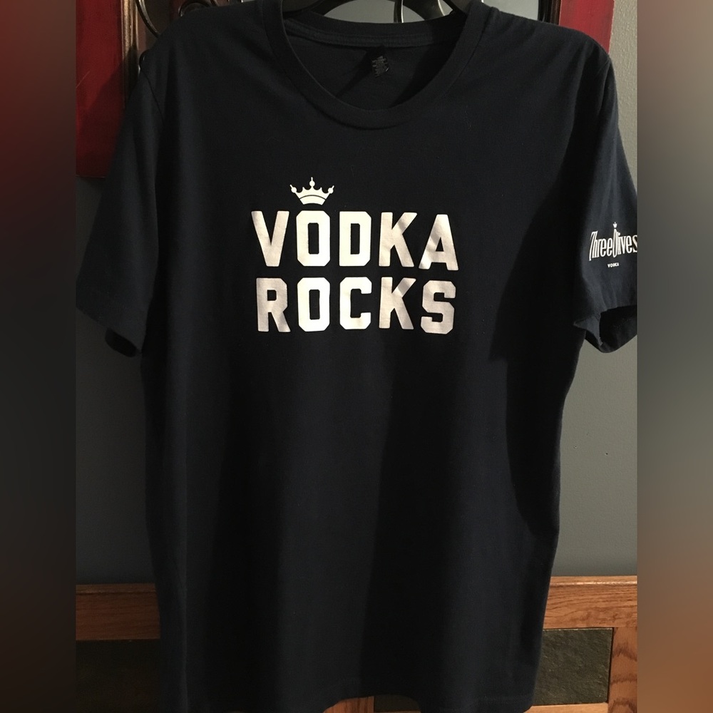 Vodka - Rocks Three Olives Tee -Shirt View 5
